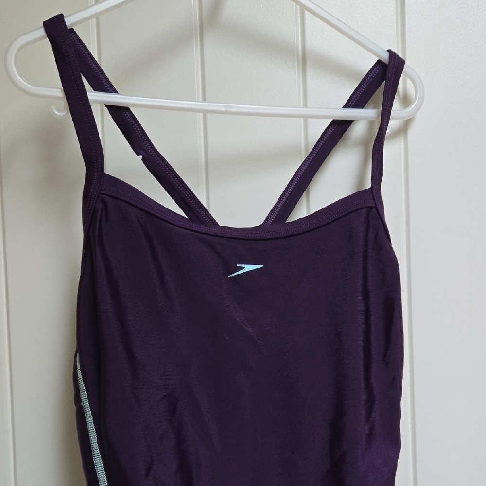 Speedo Women's Deep Purple Sports Swimsuit XS / S